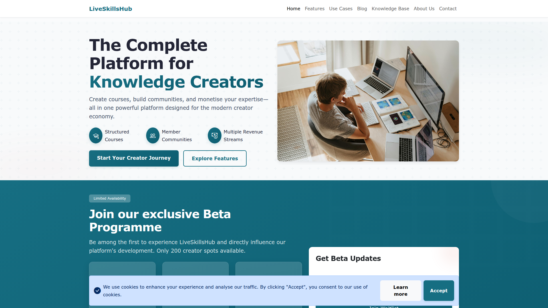 LiveSkillsHub screenshot