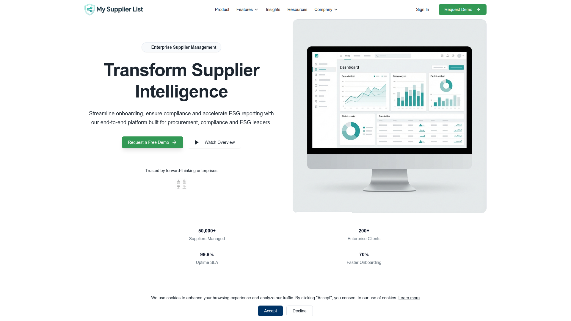 MySupplierList screenshot